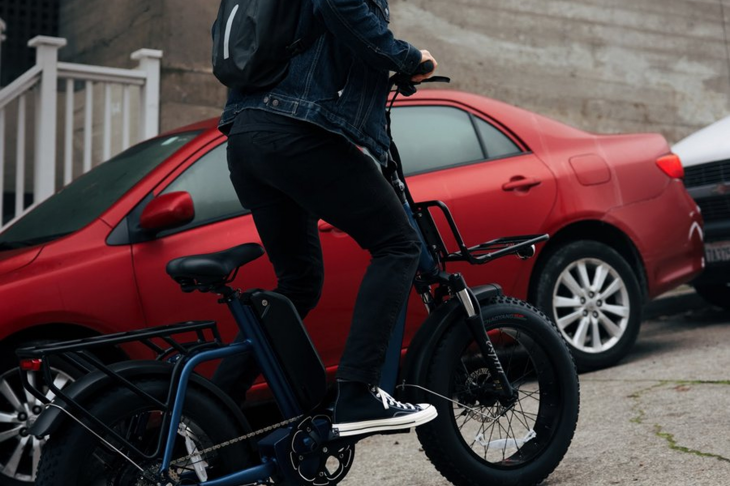 cycling uphill with Espin bike