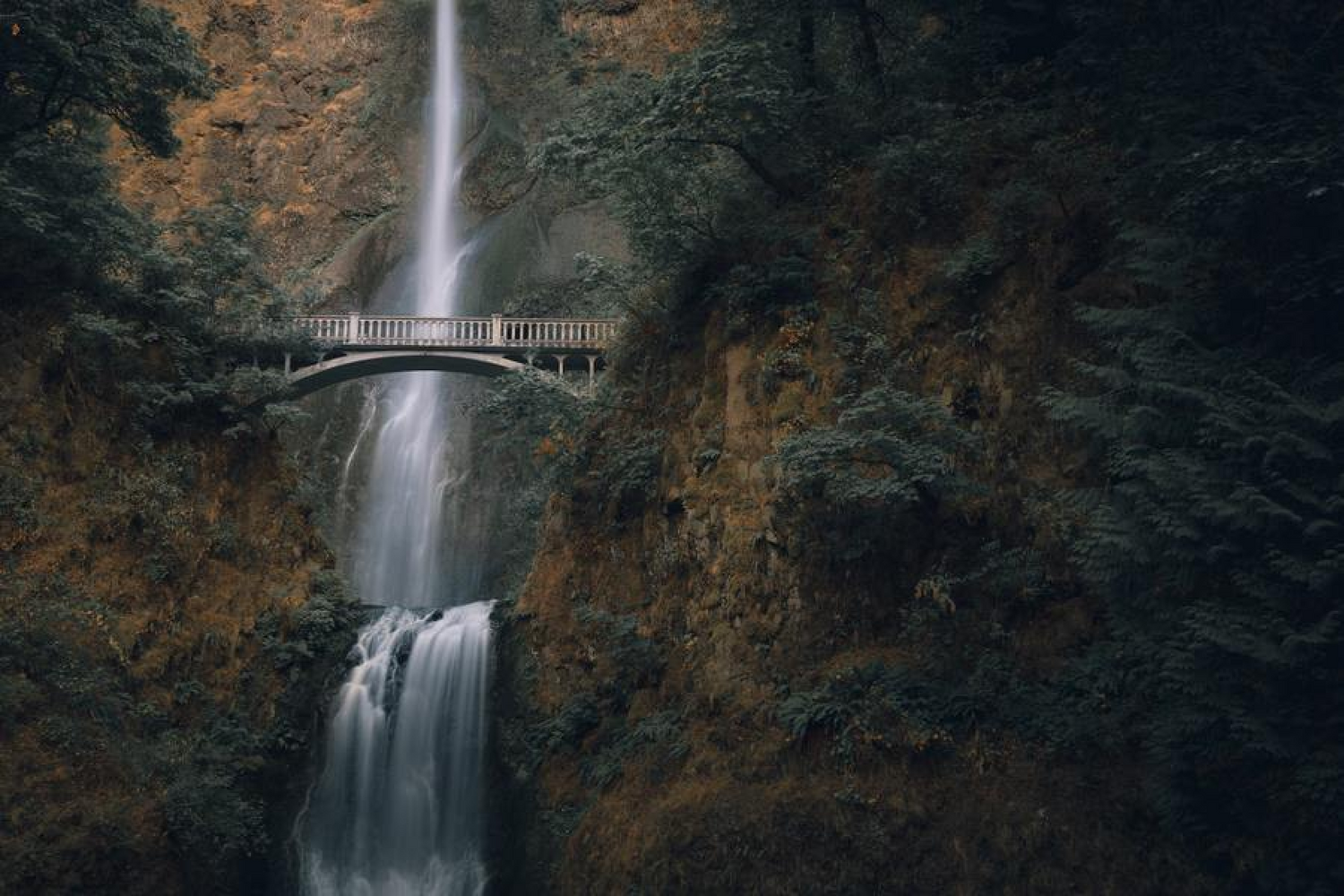 waterfall in mountain