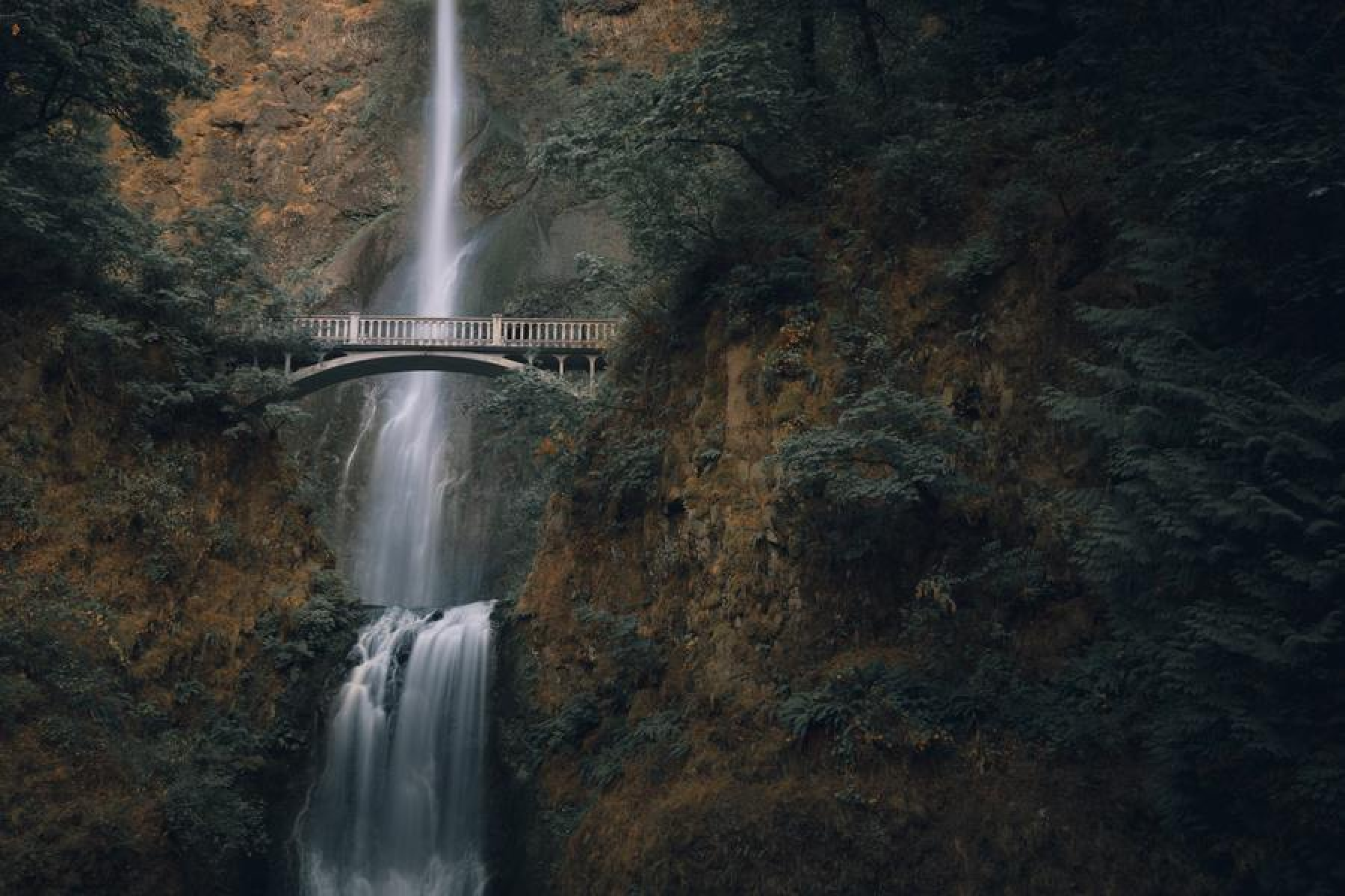waterfall in mountain