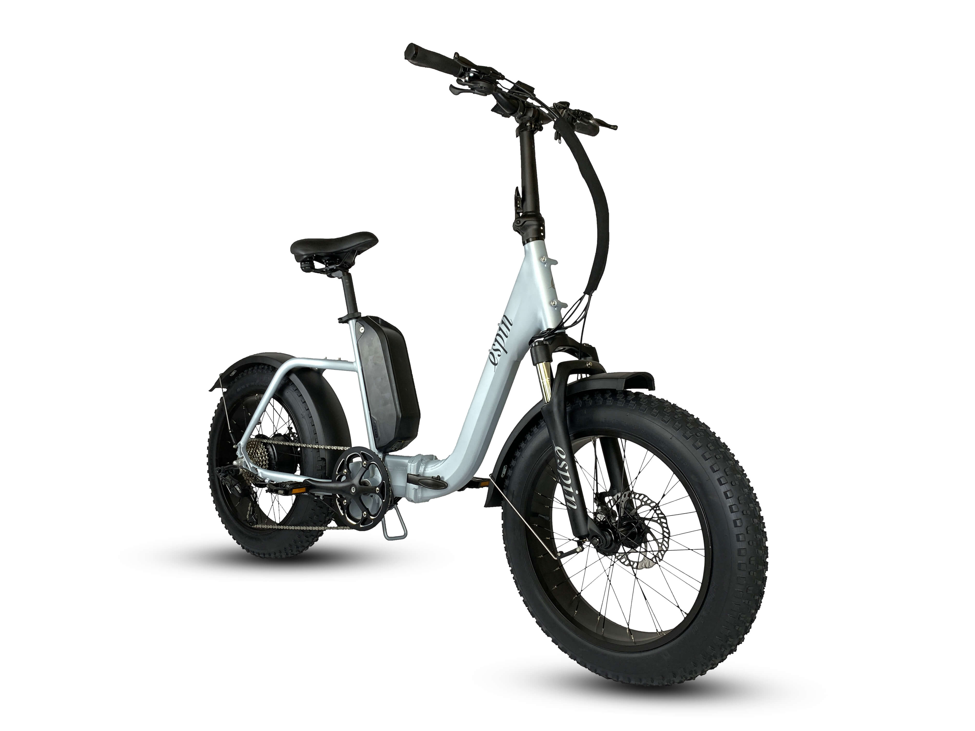 Bicicleta Eléctrica de Aluminio - Modelo YK-EB200 - Color Negro Azul - JP  REHAB
