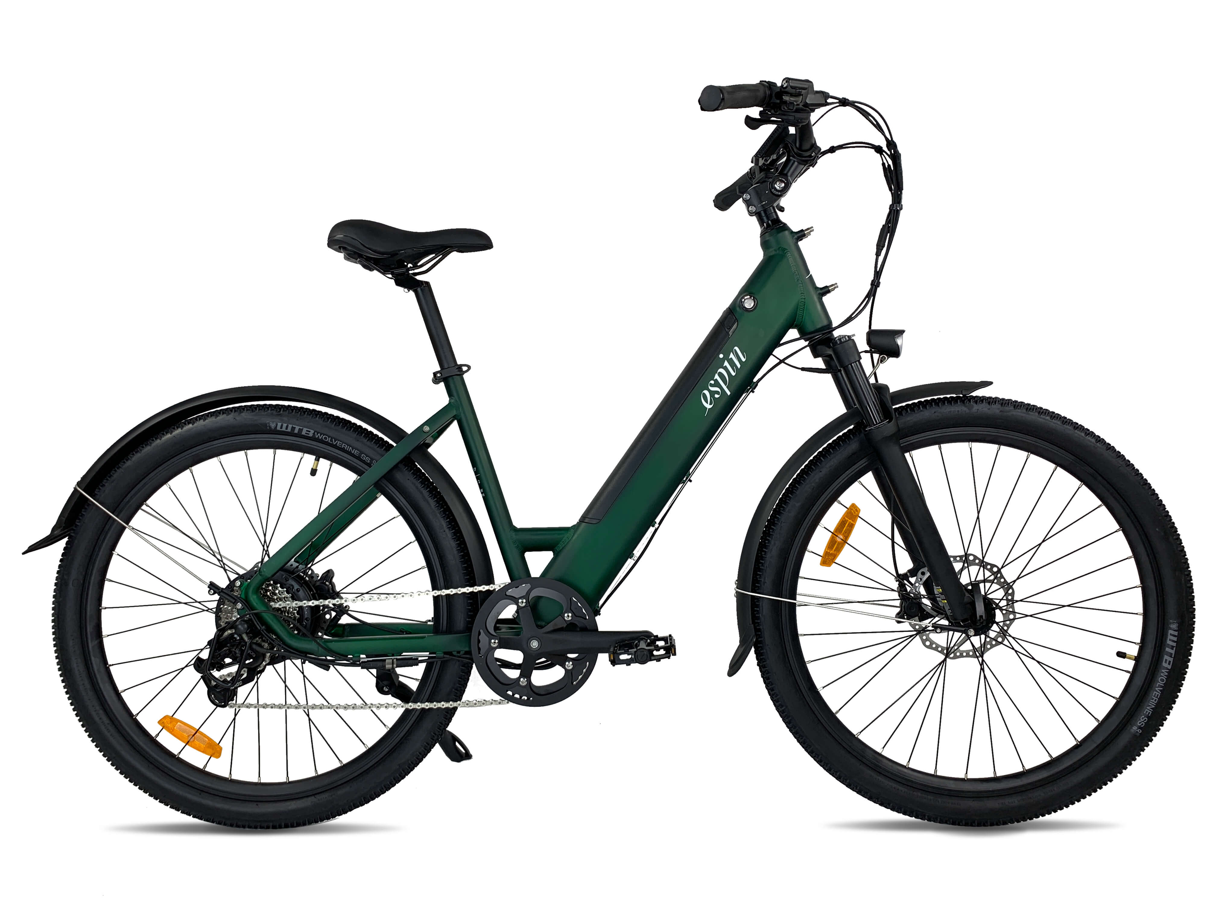 Espin Folding Fat Tire Electric Bike & City Bicycle & urban commuter bikes is capable and affordable